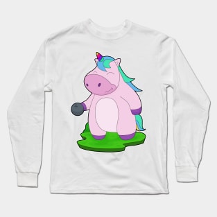Unicorn Bowling Bowling ball Long Sleeve T-Shirt